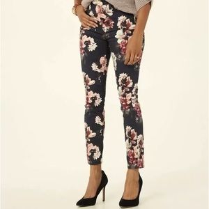 Jen7 7 for All Mankind Printed Ankle Skinny Size 24